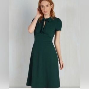 ModCloth Elegant Green Dress